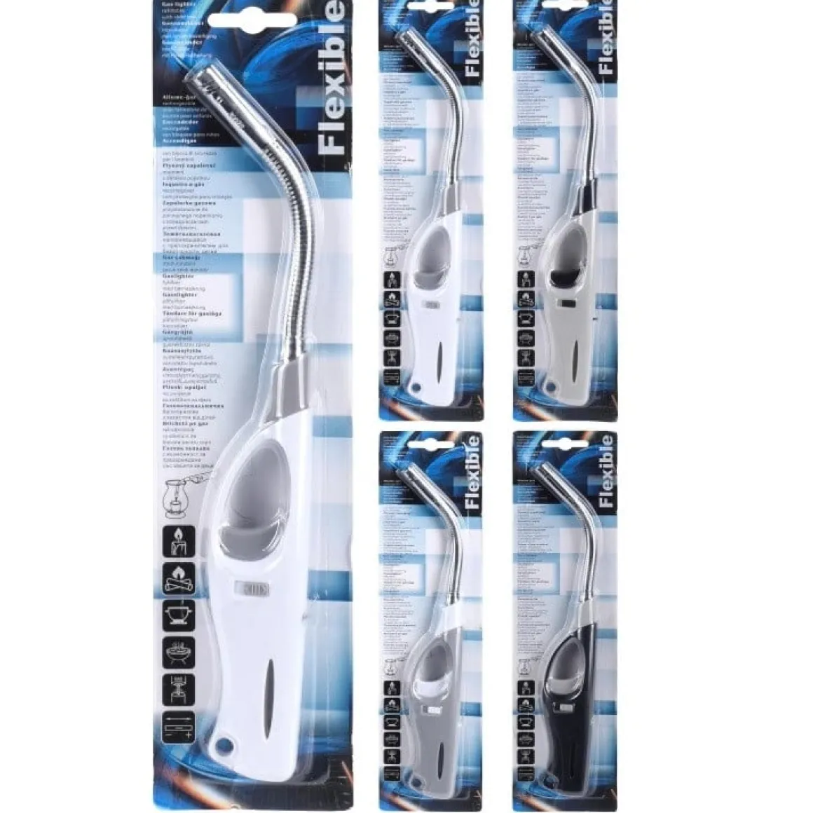 Gasaansteker Flexibel 27cm