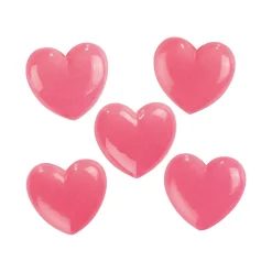 Günthart Chocoladedecoratie Hartjes Roze Klein 264st.