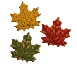 Günthart Chocoladedecoratie Bladeren Donker 72st.