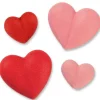 Günthart Suikerdecoratie Hartjes Rood/Roze 288st.
