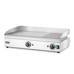 Hendi Bakplaat 1/3 geribbeld 220V/3500W