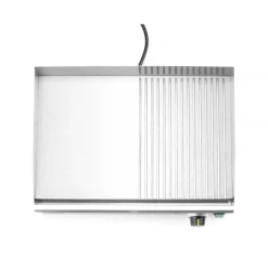 Hendi Bakplaat half geribbeld 220V/2400W