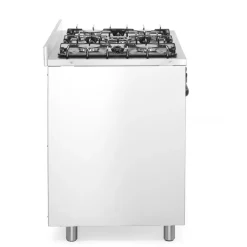 Hendi Gasfornuis - 5 pits met elektrische oven