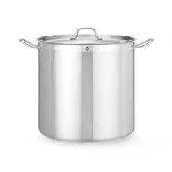 Hendi Kookpan hoog 9L met deksel ⌀240x(H)200