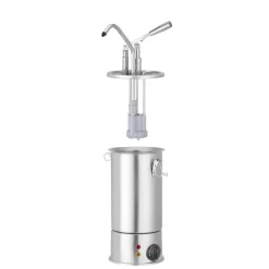 Hendi Sausverwarmer met pomp 3L