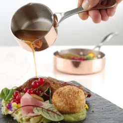 Hendi Steelpannetje Koper met Schenktuit Ø85x50mm