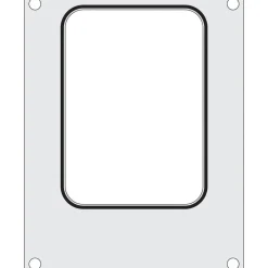 Hendi Traysealer matrix container 187x137 mm