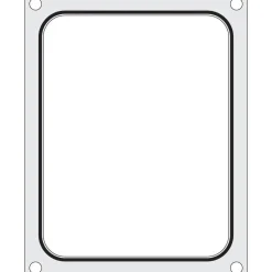 Hendi Traysealer matrix container 227x178 mm