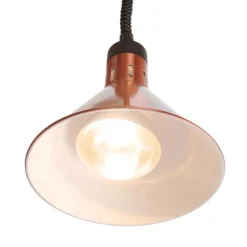 Hendi Warmtelamp verstelbaar conisch Koper