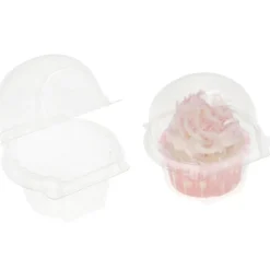 HoM Cupcake Pod 1 Transparant 96x90x86mm 15st.
