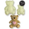 JEM Pop it uitsteker/mal Teddy (teddy beer) set/2