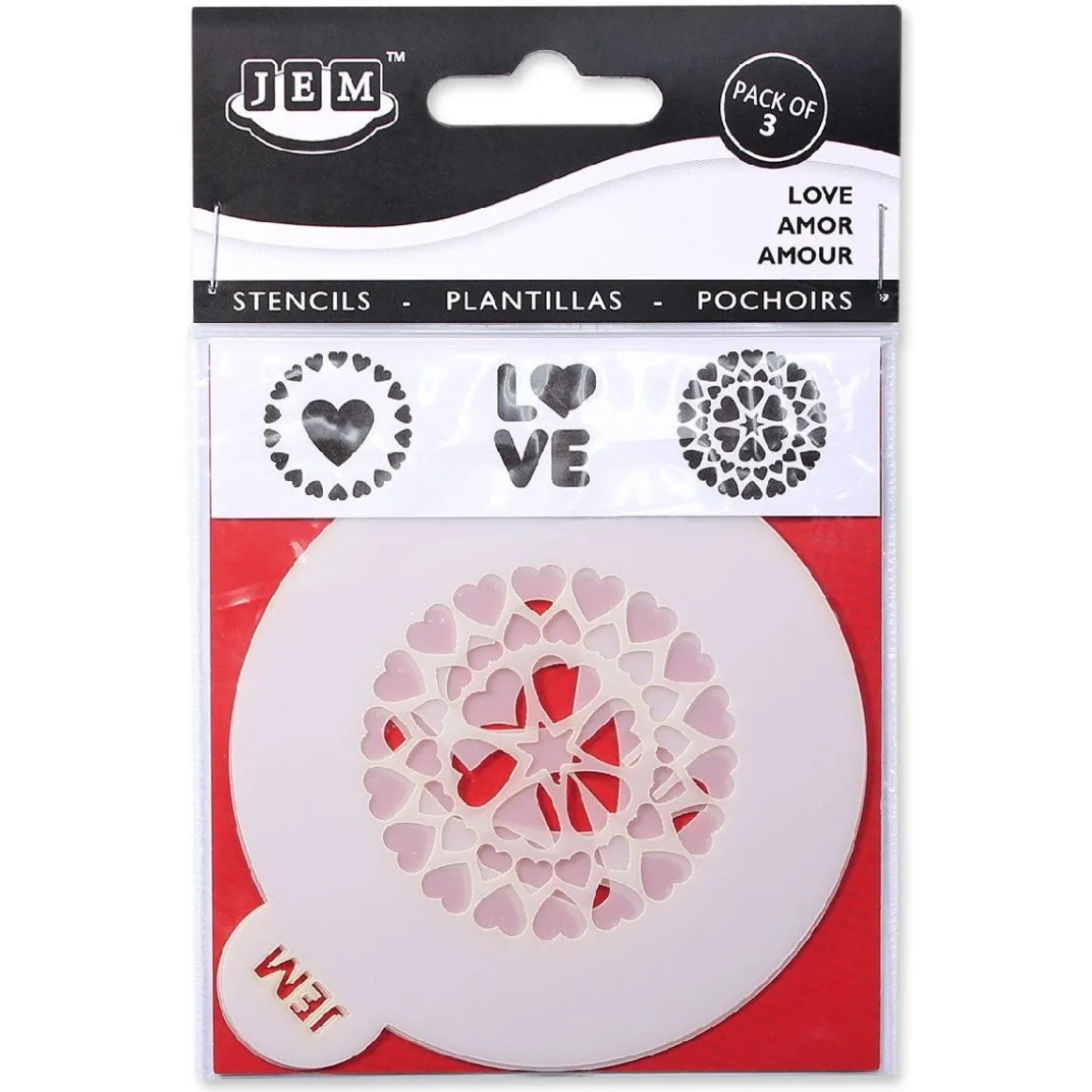 JEM Sjabloon Love Set/3
