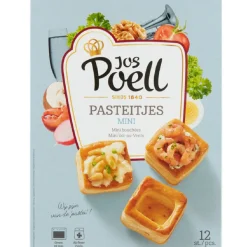 Jos Poell Mini Pasteitjes 12st.