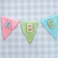 Katy Sue Mold Alfabet Vlaggetjes