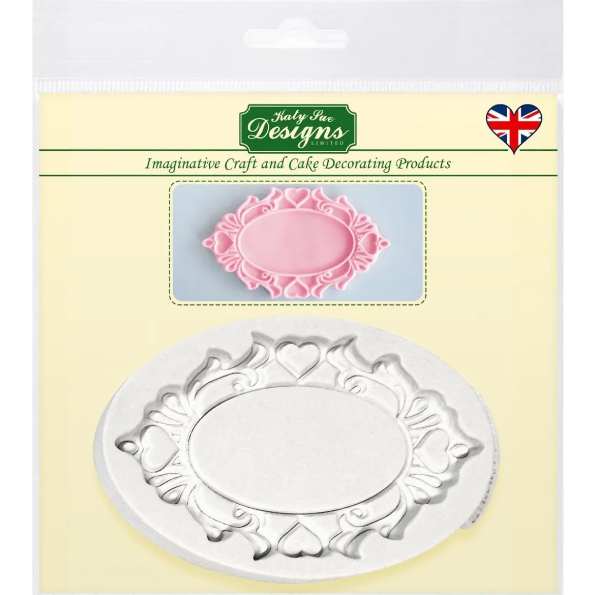 Katy Sue Mold Plaque Ovaal