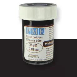 Kleurstof gel PME Midnight Black 25 gram