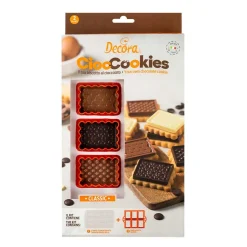 Koekjes Uitsteker Set Chocolade Biscuits 2-delig