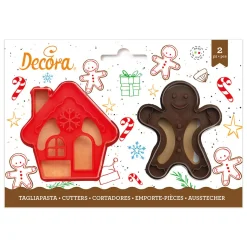 Koekjes Uitstekerset Gingerbread & Huisje