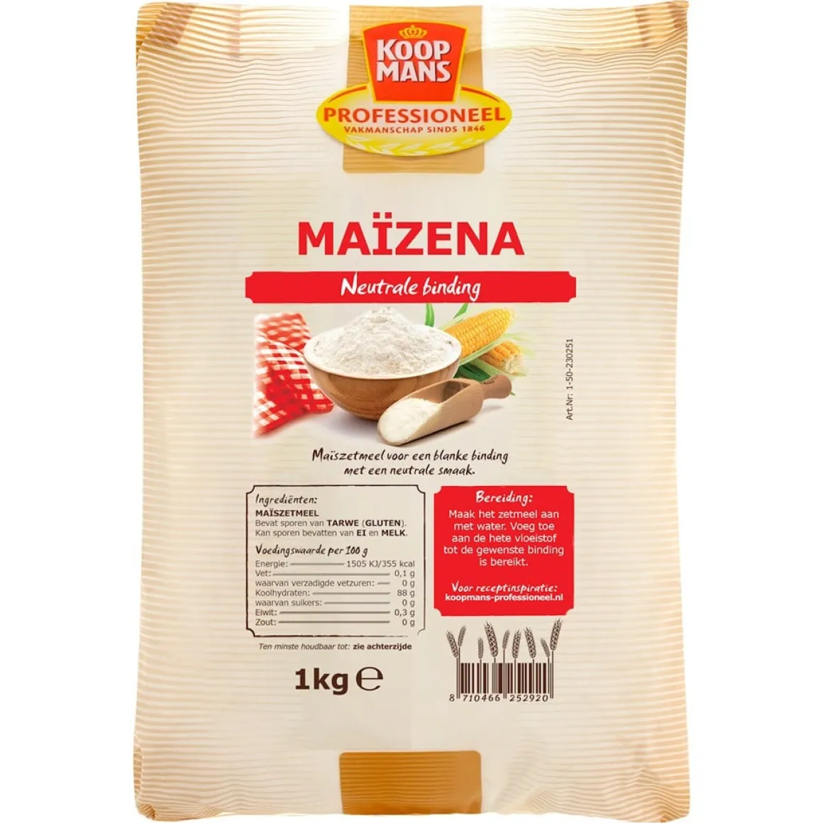 Koopmans Prof. Maizena 1kg