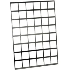 Logo-galettes sjabloon RVS Vierkant