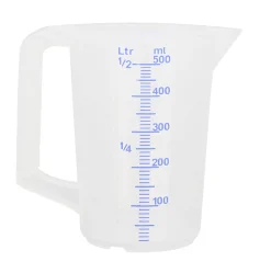Maatbeker Kunststof, 0,50 liter