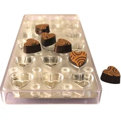 Magneet bonbonvorm Hart 30x32x15mm (18)