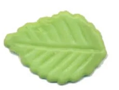 Marsepein Blaadjes Groen 40x28mm / 200st.