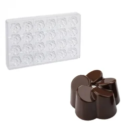 Martellato Bonbonvorm Bloem (24x) 30x31x18mm