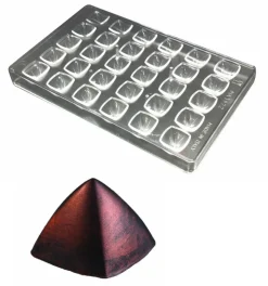 Martellato Bonbonvorm Pyramide (30x) 26x26 mm