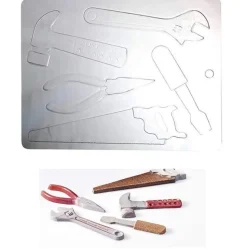 Martellato Chocolademal Gereedschap (4x)