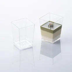 Martellato Lepelgebak cups Vierkant (120 ml) / 100 stuks