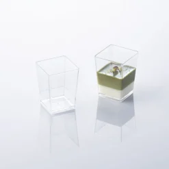 Martellato Lepelgebak cups Vierkant (60 ml) / 100 stuks