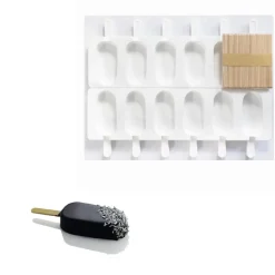 Martellato Siliconen IJsjesmal Classic (12x) +50stk.