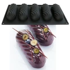 Martellato Siliconen Vorm Eclair Twist 120x40mm (5) 29x17cm
