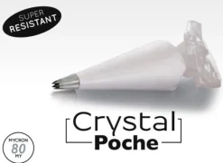 Martellato Wegwerp Spuitzak 40cm Transparant 100 stuks