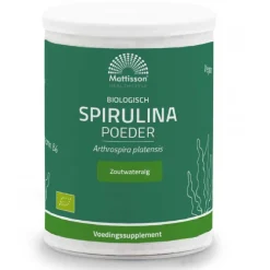 Mattisson Spirulina Poeder Biologisch 125g