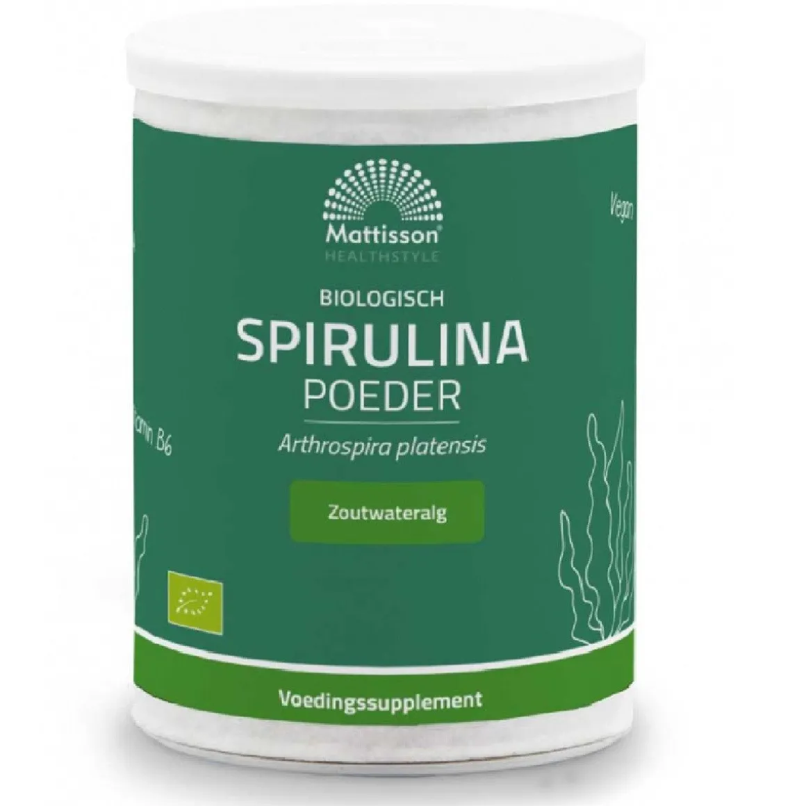 Mattisson Spirulina Poeder Biologisch 125g