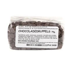 Molen de Hoop Bakvaste Chocoladedruppels 75 gr
