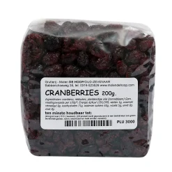 Molen de Hoop Cranberry's 200gr