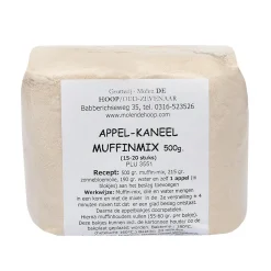 Molen de Hoop Muffin-mix Appel-Kaneel 500gr