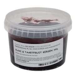 Molen de Hoop Vlaai en Taartfruit Kersen 500 gr.