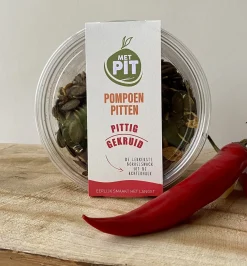 Nederlandse Pompoenpitten Pittig Gekruid 150g