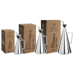 No-drip Olie/Azijnfles RVS 0,5L