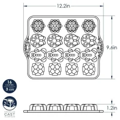 Nordic Ware Kerst Bakvorm