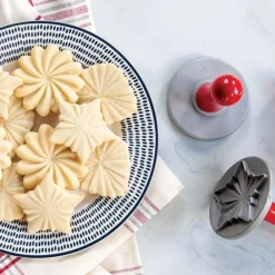 Nordic Ware Koekjesstempel Pretty Pleated Set/3