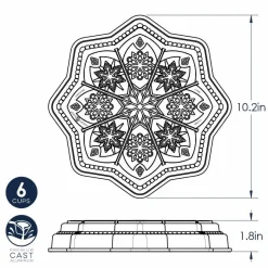 Nordic Ware Sneeuwvlok Bakvorm