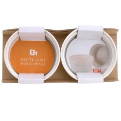 Ovenschaal Porselein (Creme Brulee) Ø11x4,8cm Set/2