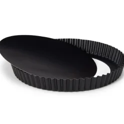 Patisse Quichevorm Blauwstaal Losse Bodem Ø28cm