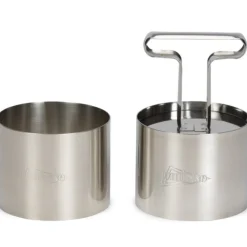 Patisse Taartring met Uitdrukker Ø7cm Set/3