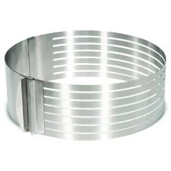 Patisse Taartvormensnijder Verstelbaar RVS 24-30cm